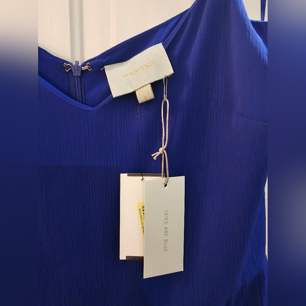 Skies are Blue 6 Royal Blue Jumpsuit